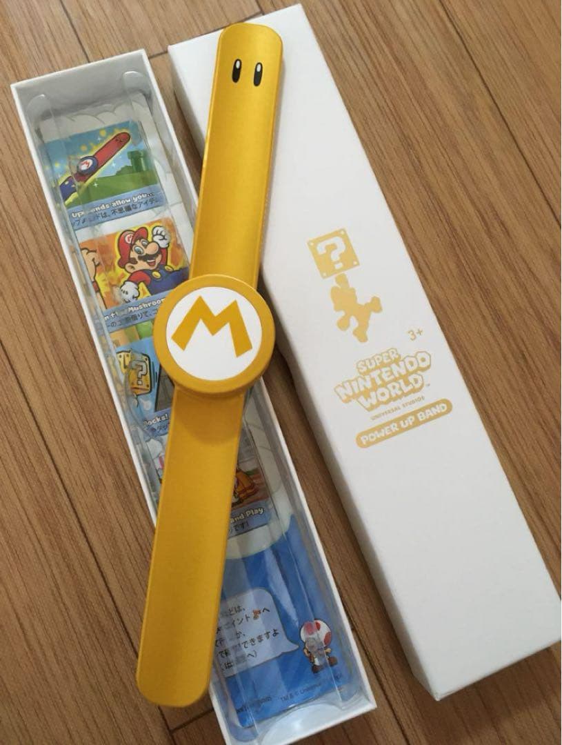 mercy  USJ マリオ2周年 数量限定 パワーアップバンド ゴールド