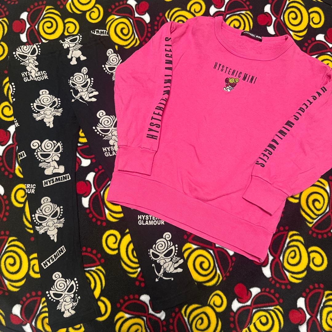 HYSTERIC MINI トレーナーとレギンスセット 110cm