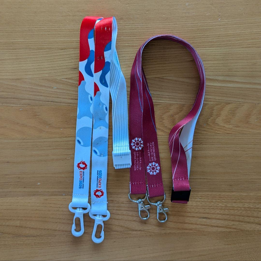 大阪・関西万博　ピンバッチ&グッズセット（ネックストラップ、ピンバッチケース付）