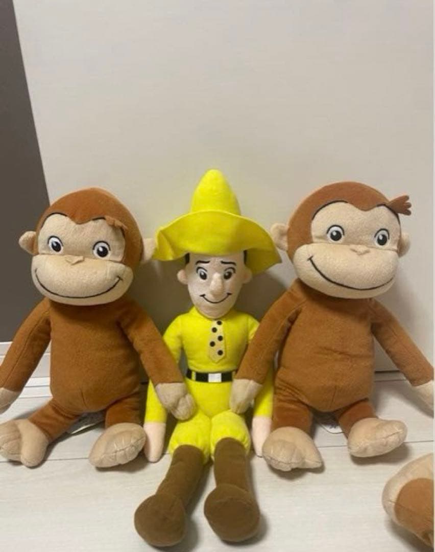 おさるのジョージ　ぬいぐるみまとめ売り