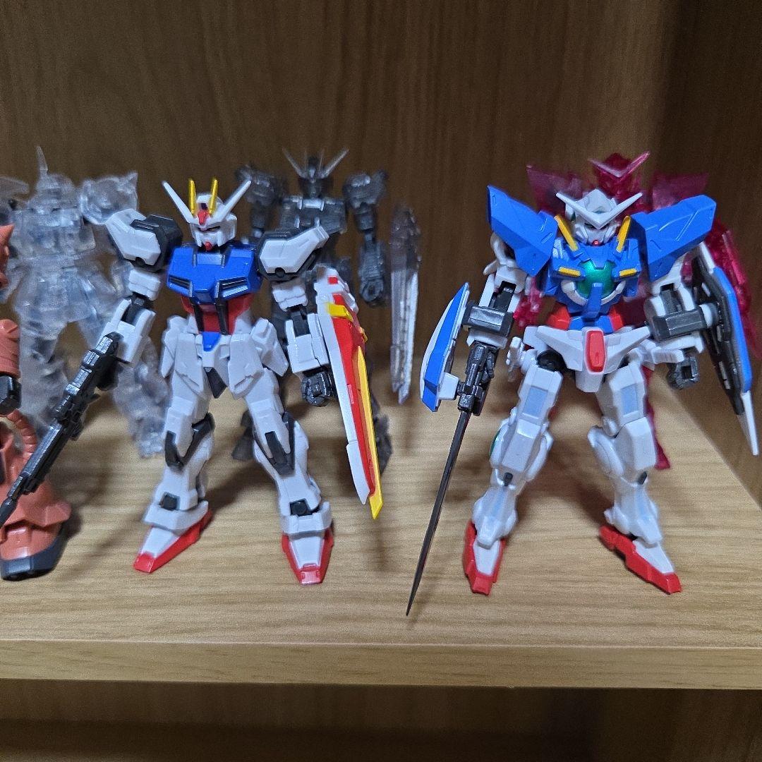 カプセルアクションガンダム　カラーVer. クリアVer. 全14種セット