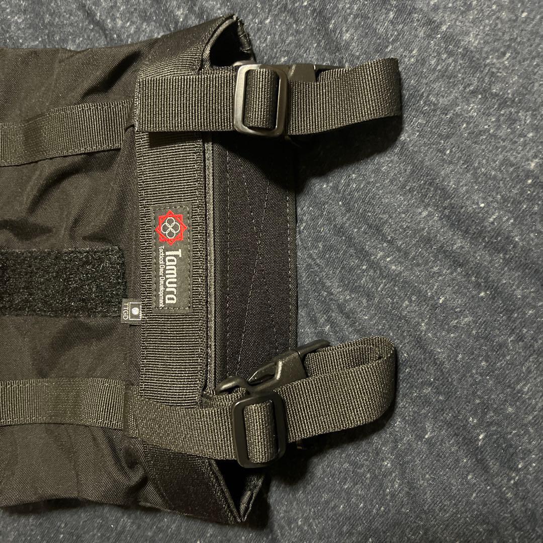 田村装備開発　ダンプポーチ黒