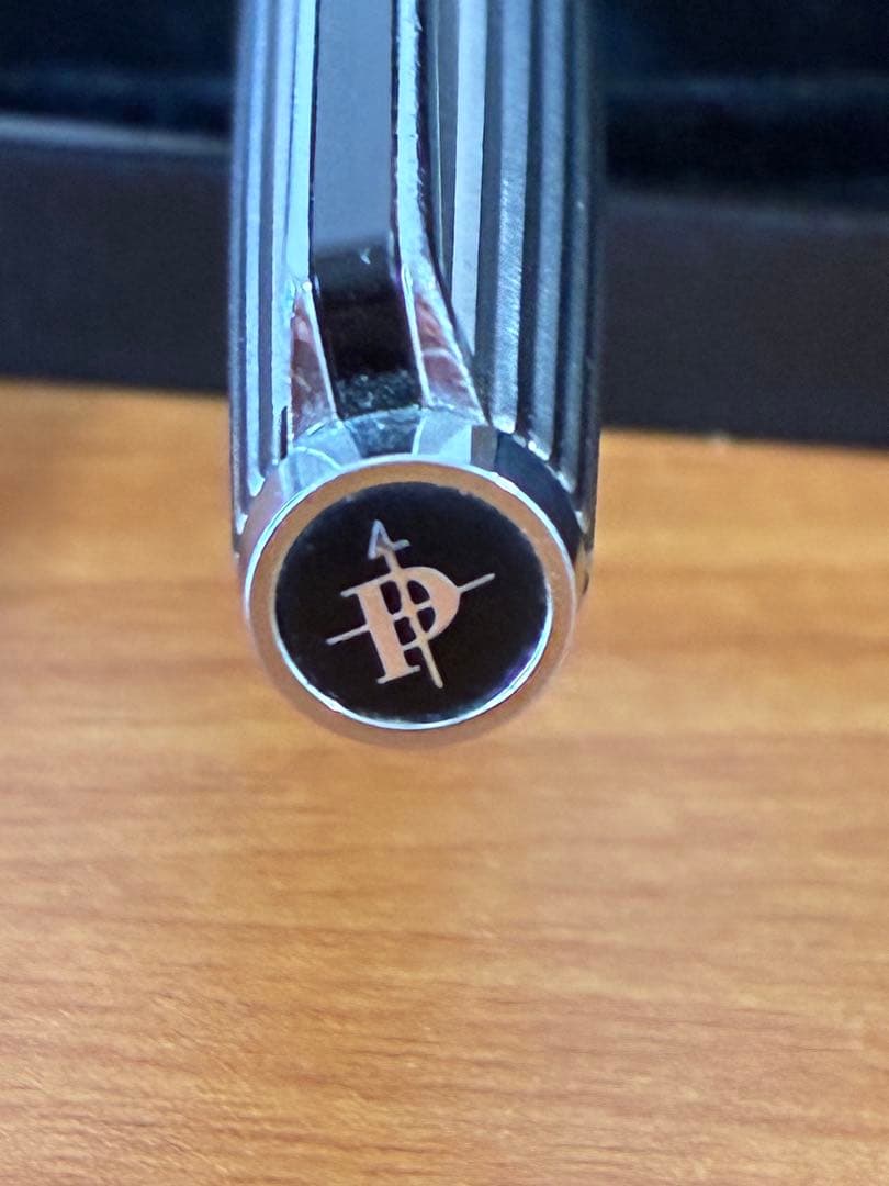 パイロット万年筆　カスタム　ストライプ　ビンテージ