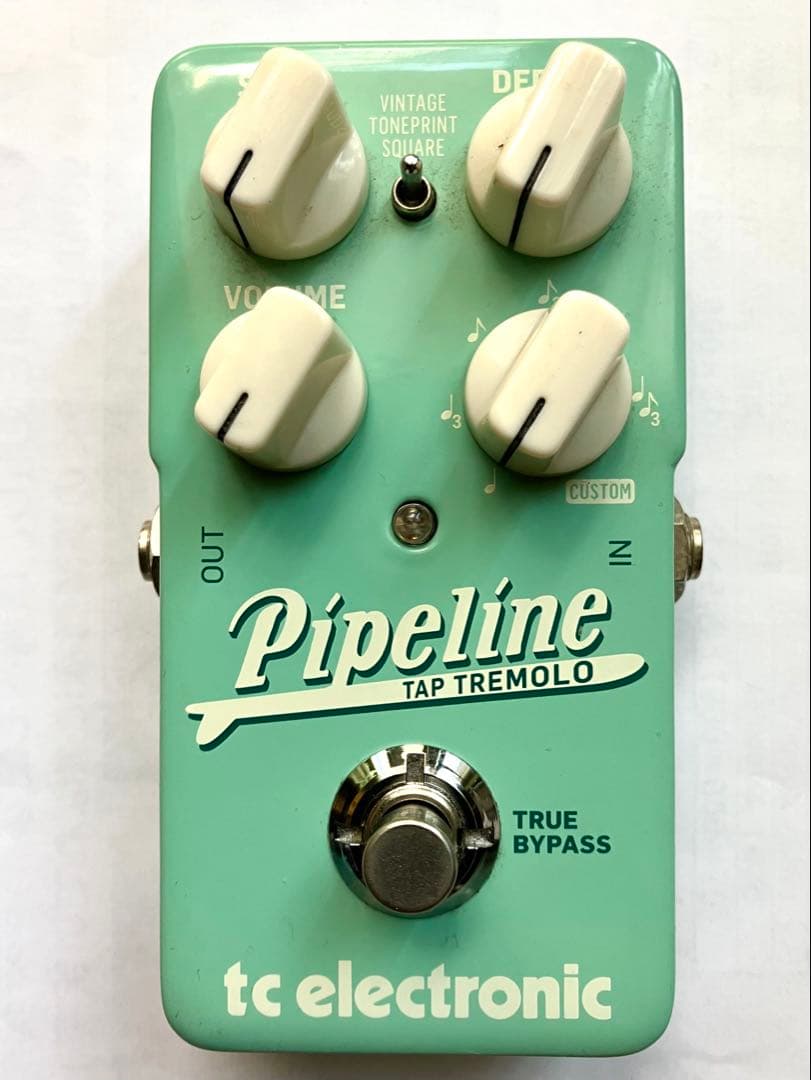 ギター tc electronic Pipeline Tap Tremolo