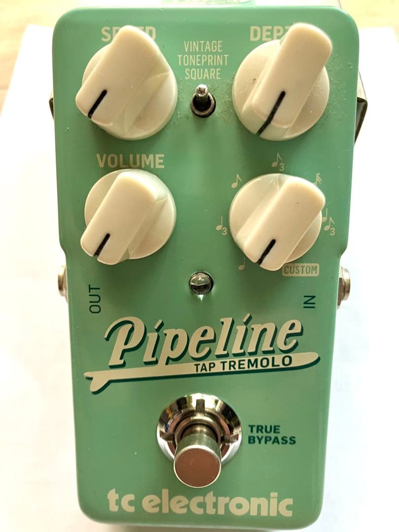 ギター tc electronic Pipeline Tap Tremolo