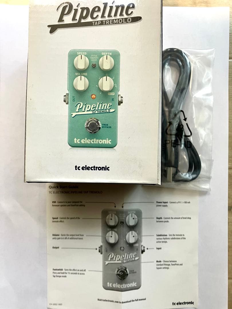 ギター tc electronic Pipeline Tap Tremolo