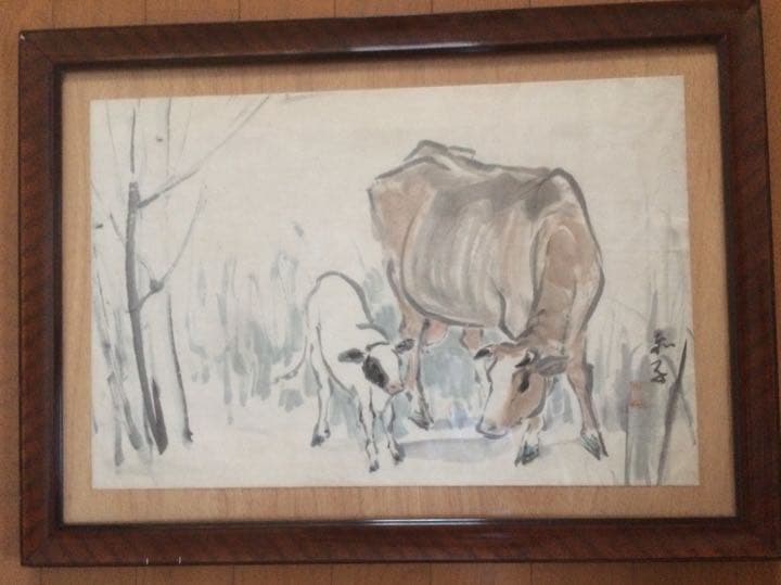 絵画　西澤赤今　インテリア