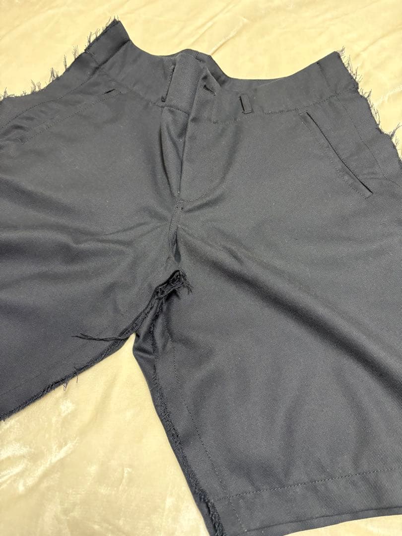 COMME des GARÇONS SHIRT ハーフパンツ　Mネイビー