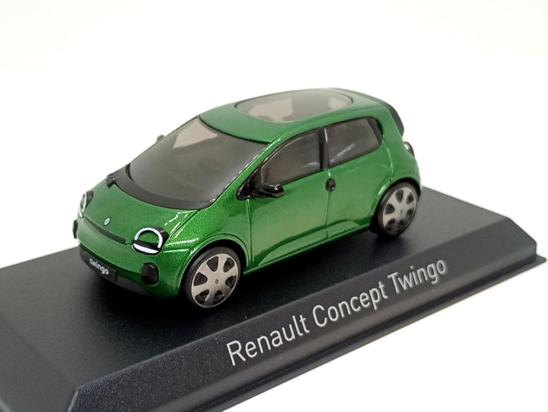ノレブ 1/43 ルノー トゥインゴ コンセプト E-TECH グリーンメタ