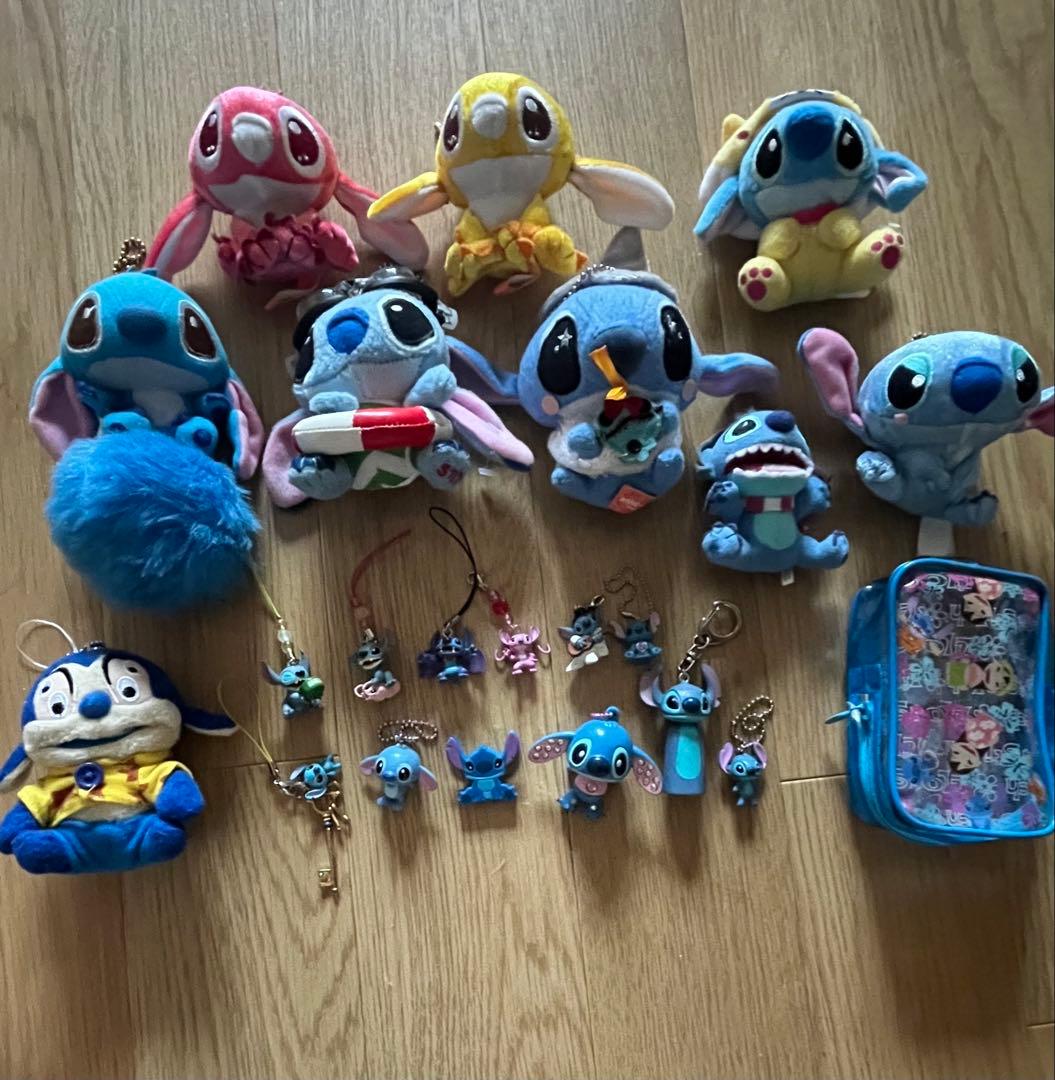 スティッチ ぬいぐるみ ストラップ セット20個