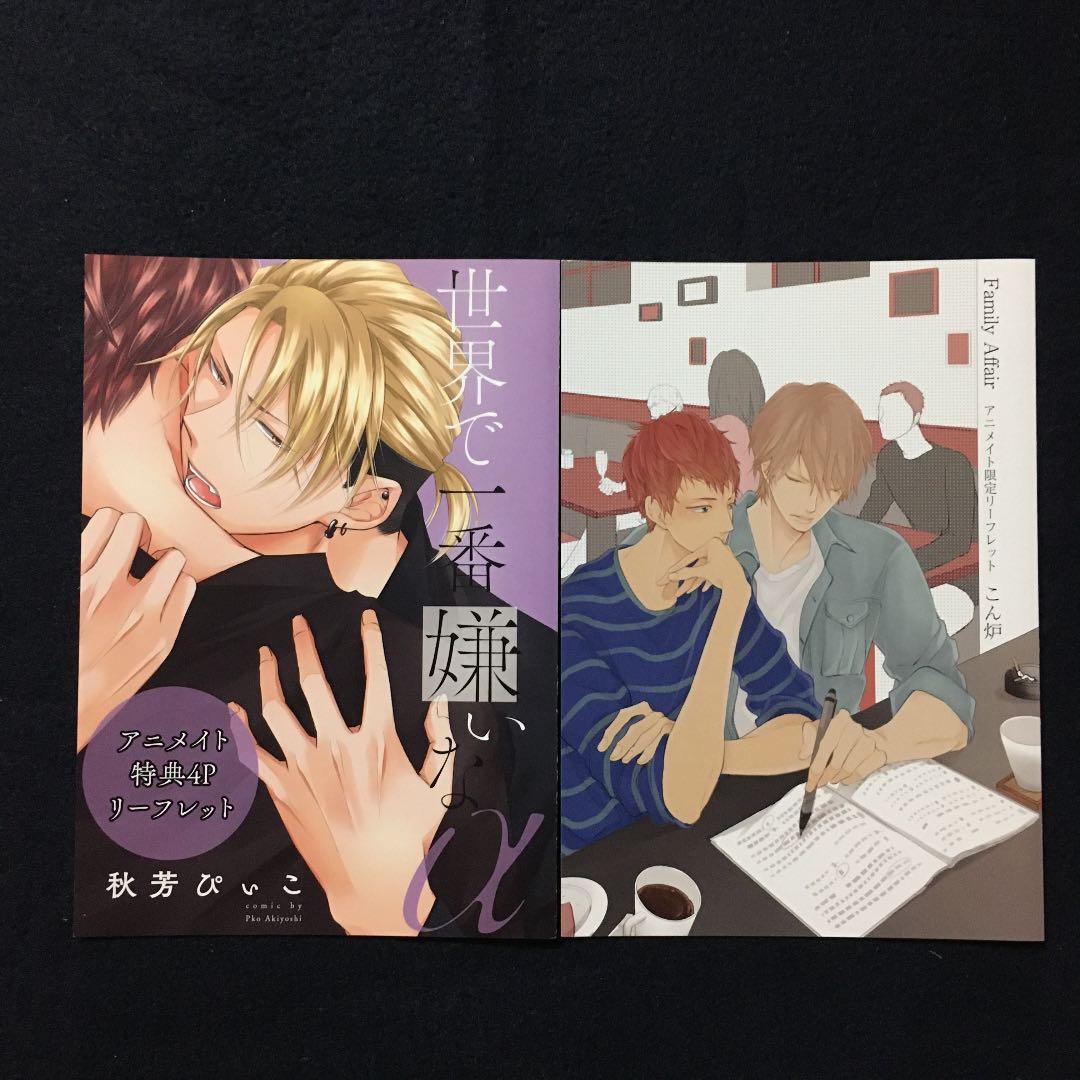 アニメイト限定4Pリーフレット・送料込