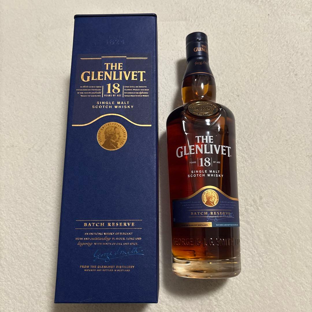 ウイスキー THE GLENLIVET 18 YEAR OLD 700ml