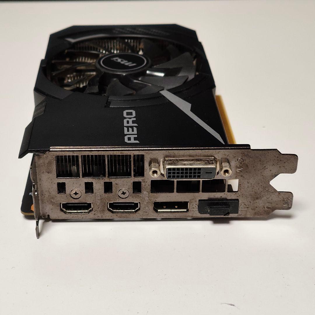 グラフィックボード・グラボ・ビデオカード MSI GeForce GTX 1060 AERO ITX 6G OC