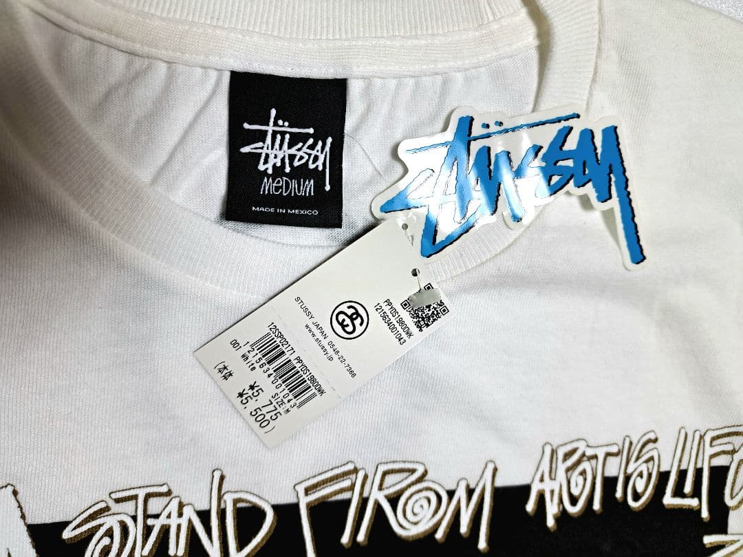 Stussy × poppy oil オイルワークス since 1980 T
