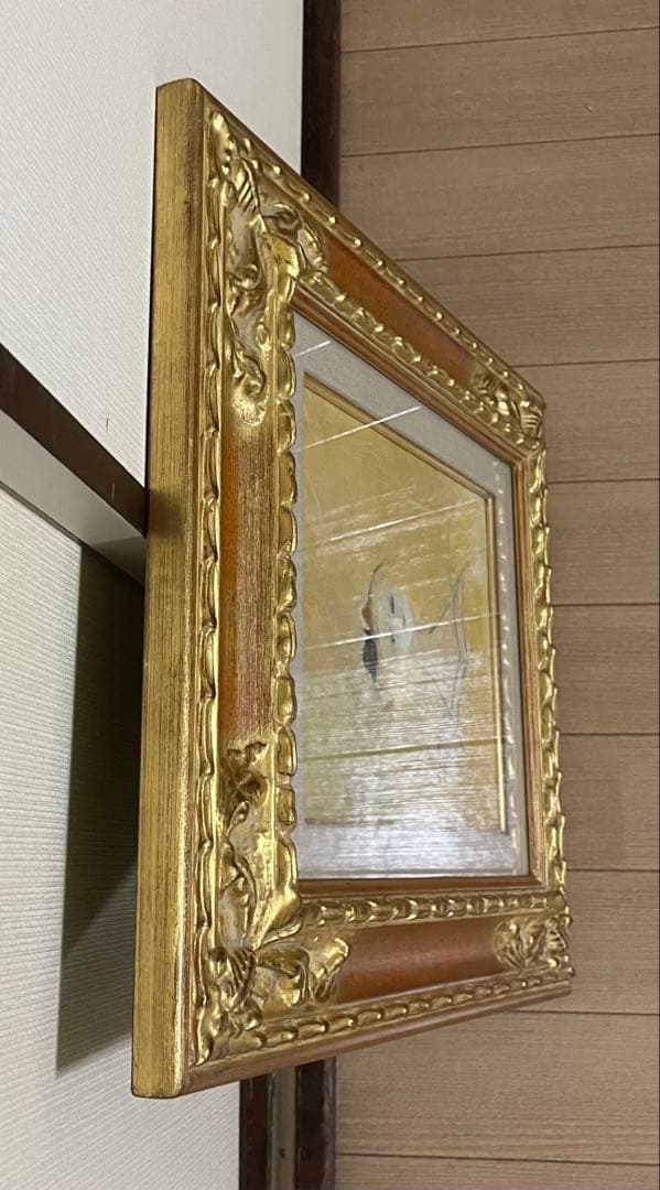 織田廣喜　少女　油彩　二科会理事長　3号　e123