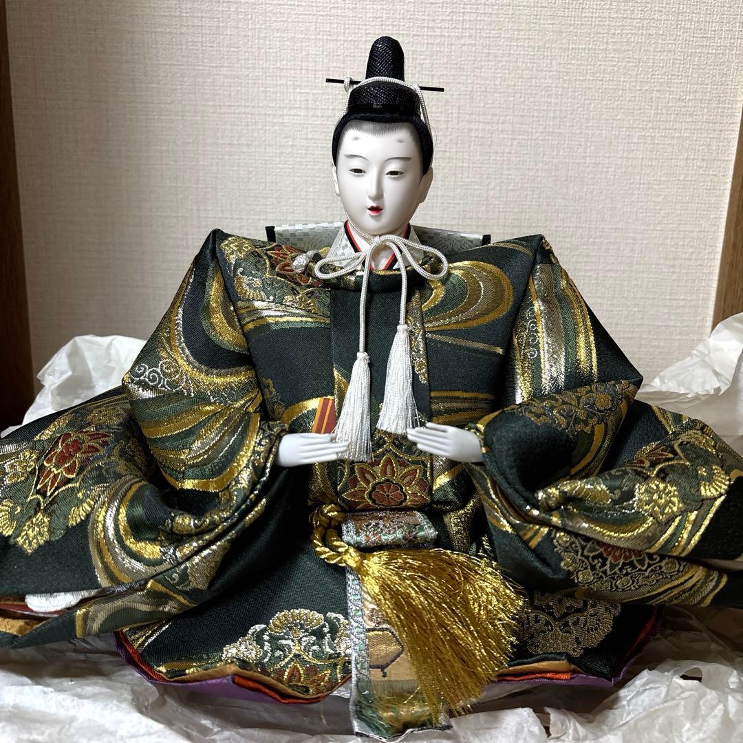 【まこちゃんさん専用】東玉作 「王朝絵巻」 大宮人飾り 七段飾り 内閣総理大臣賞