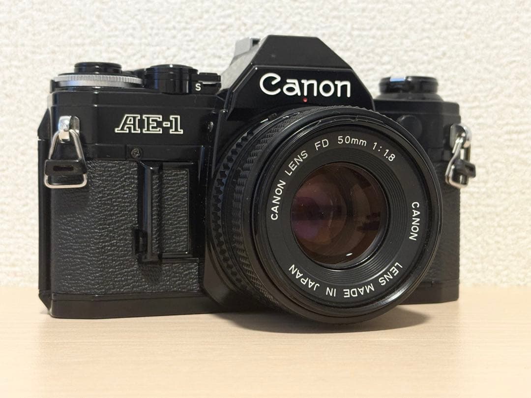 【完動品】Canon AE-1 + NEW FD 50mm F1.8