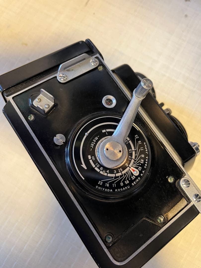 【minolta AUTOCORDカメラ】二眼レフカメラ ビューレンズ1:3.2