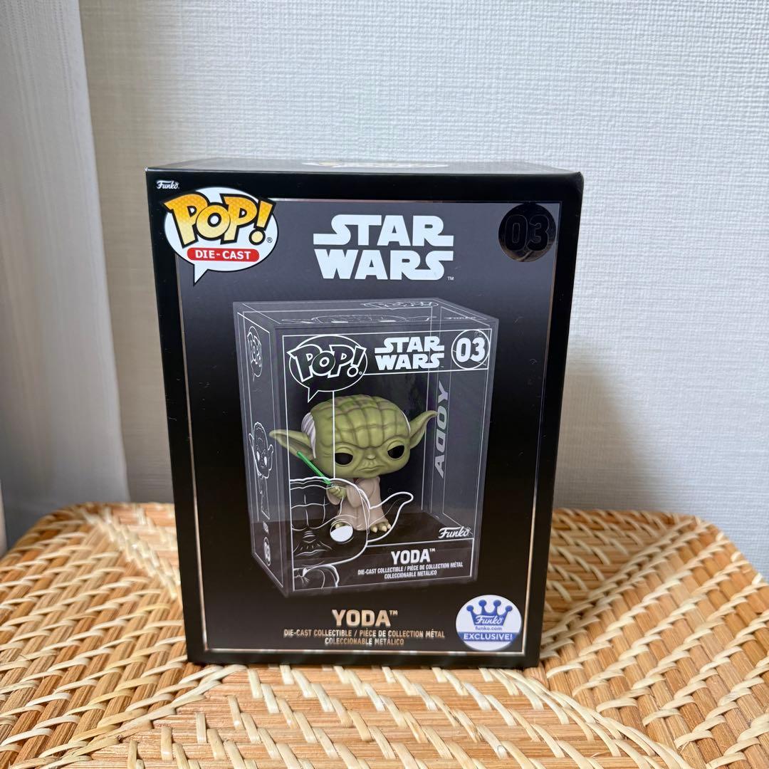⭐︎激レア⭐︎Pop! Die-Cast Yoda with Lightsaber