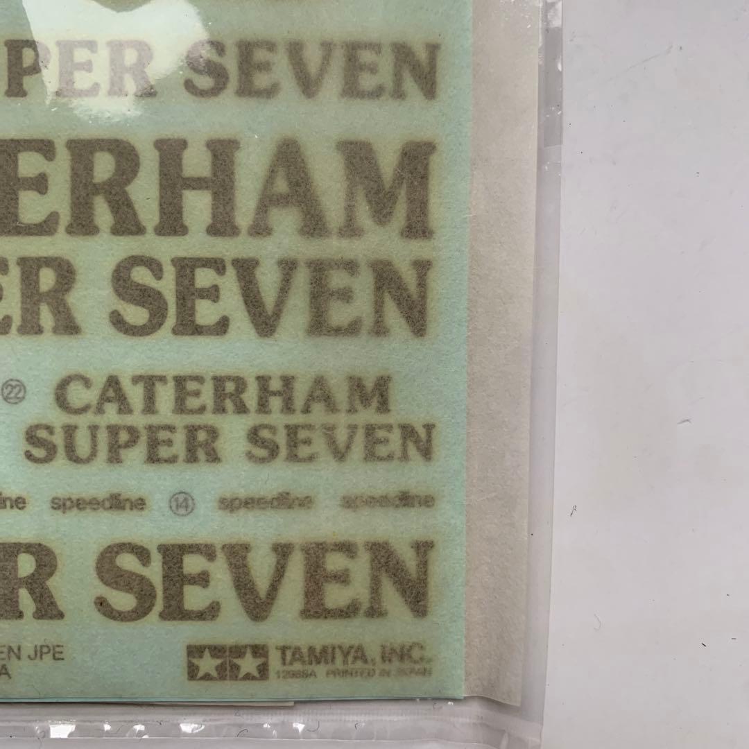 TAMIYA １／１２　ケータハムスーパーセブンJPE