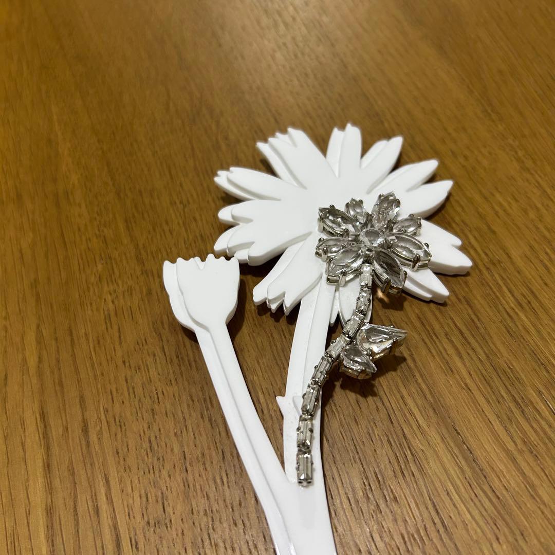 2015AW PRADA フラワーブローチ コサージュ