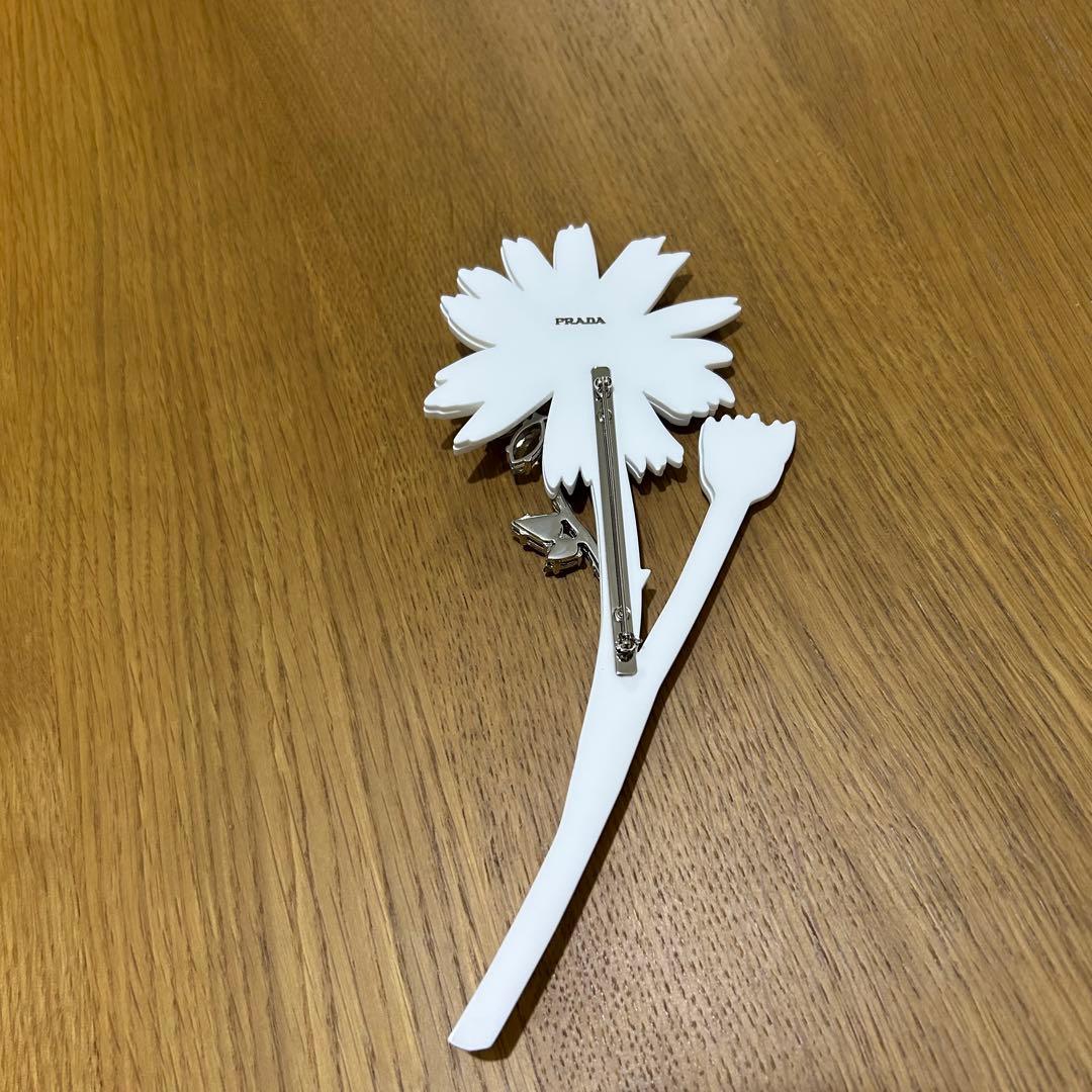 2015AW PRADA フラワーブローチ コサージュ