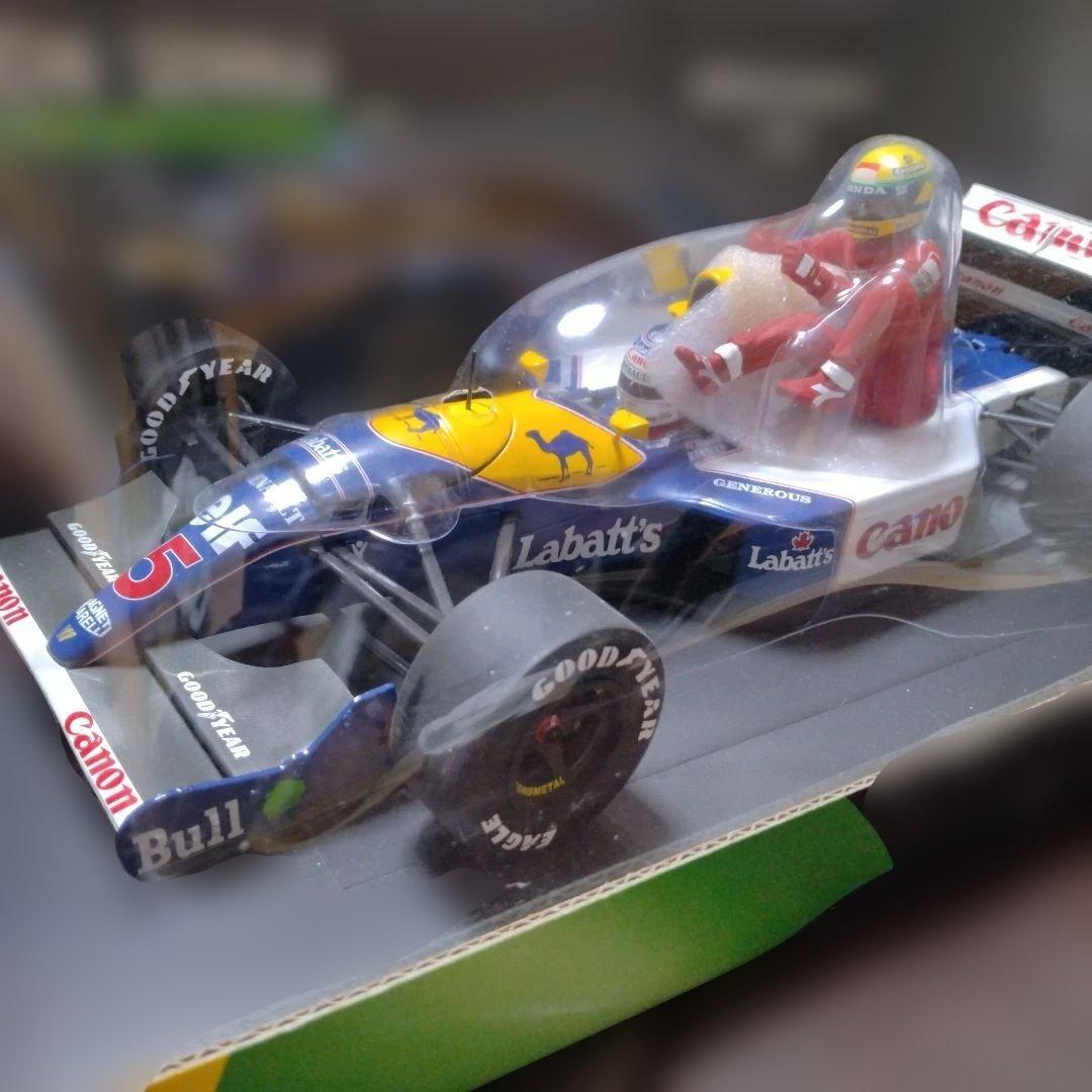 1/18 ウィリアムズ FW14 ライドオン セナ 1991 イギリス マンセル