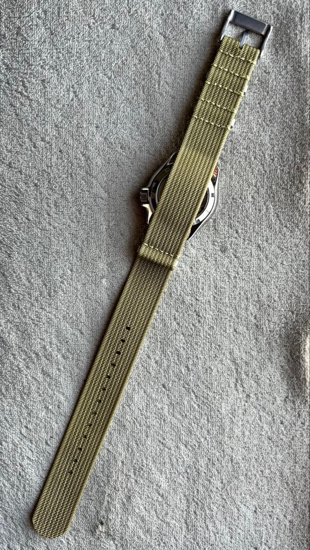 SEIKO 7s26-3060 カスタム ミリタリーウォッチ ダイバーズウォッチ