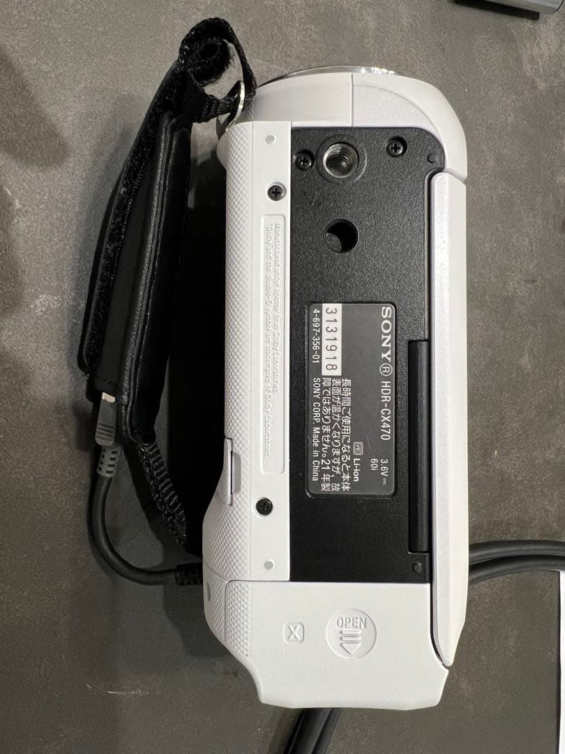 【中古】SONY HDR-CX470 2021年製