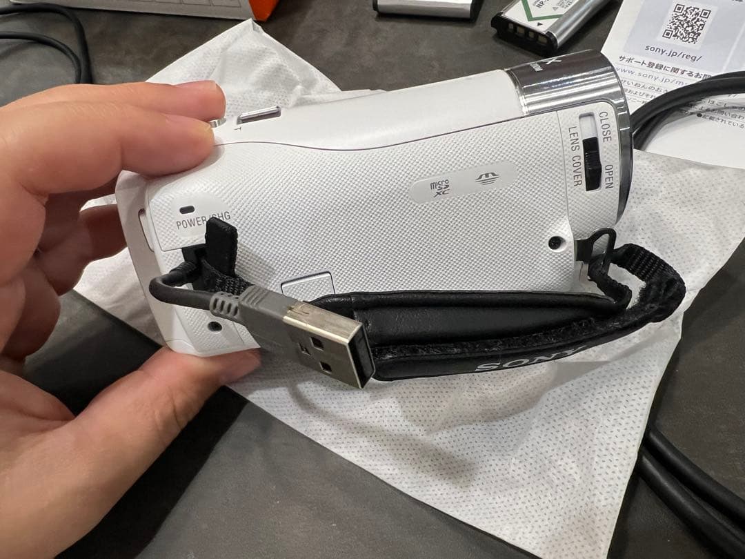 【中古】SONY HDR-CX470 2021年製