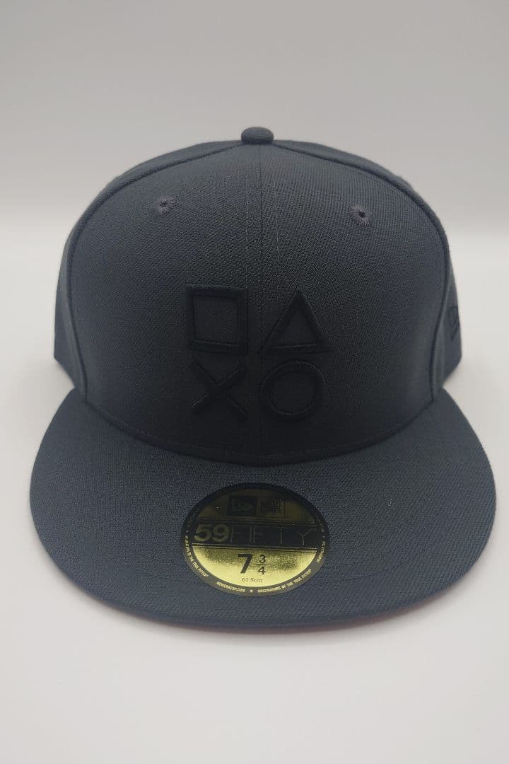 NEWERA X PlayStation ダークグレー キャップ 7 3/4