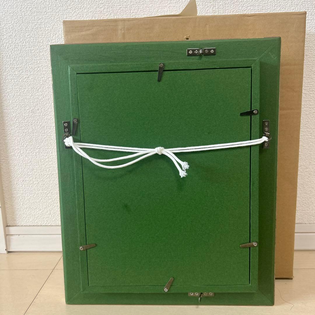 真作　勝呂隆光　油彩画 城　T. Kiyoshi