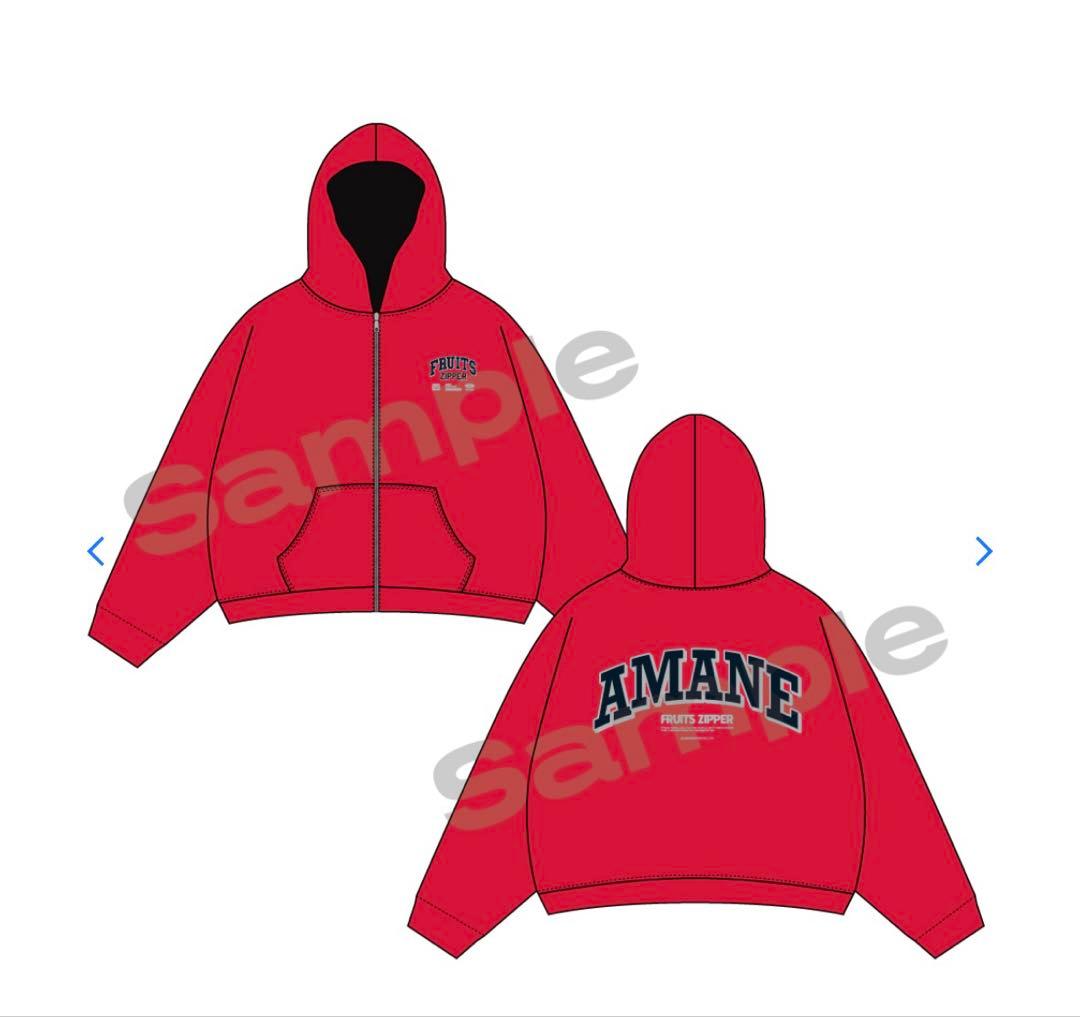 FRUITS ZIPPER 月足天音 推しアピ パーカー
