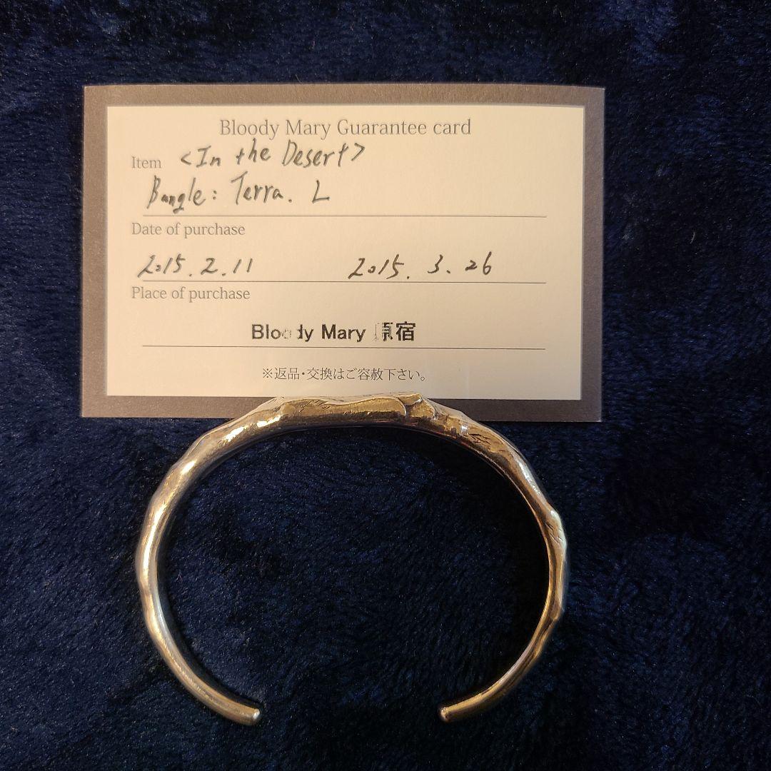 Bloody Mary ブラッディマリー テッラ バングル L 保証書付き