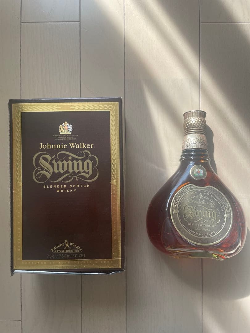 オールドパー12年& ジョニーウォーカースウィング & シーバスリーガル12年