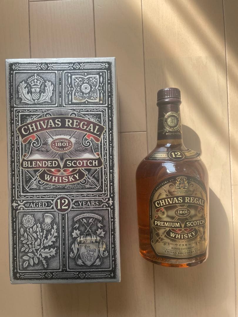 オールドパー12年& ジョニーウォーカースウィング & シーバスリーガル12年