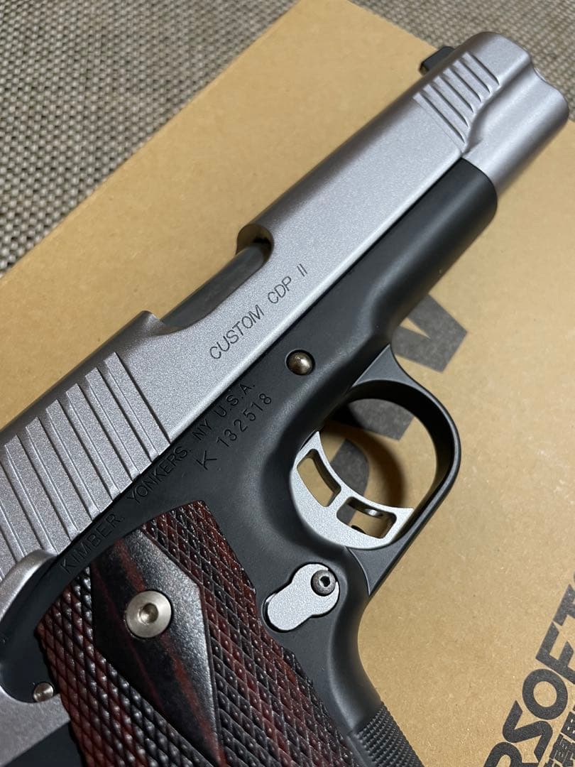 ウエスタンアームズ WA キンバー KIMBER CUSTOM CDP Ⅱ