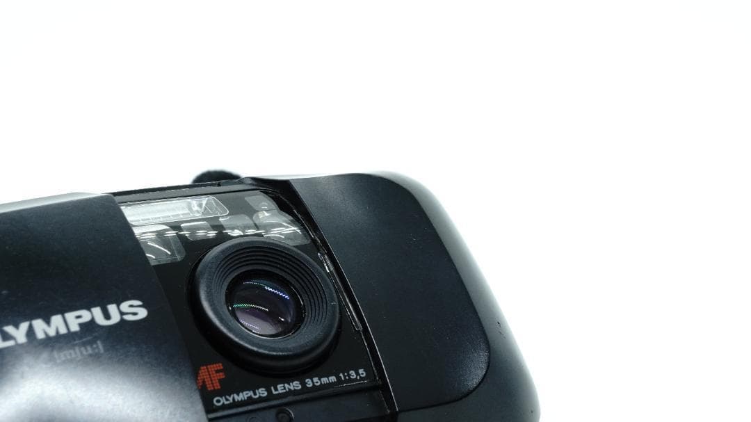 【T2351】 OLYMPUS μ ブラック ② オリンパス ミュー