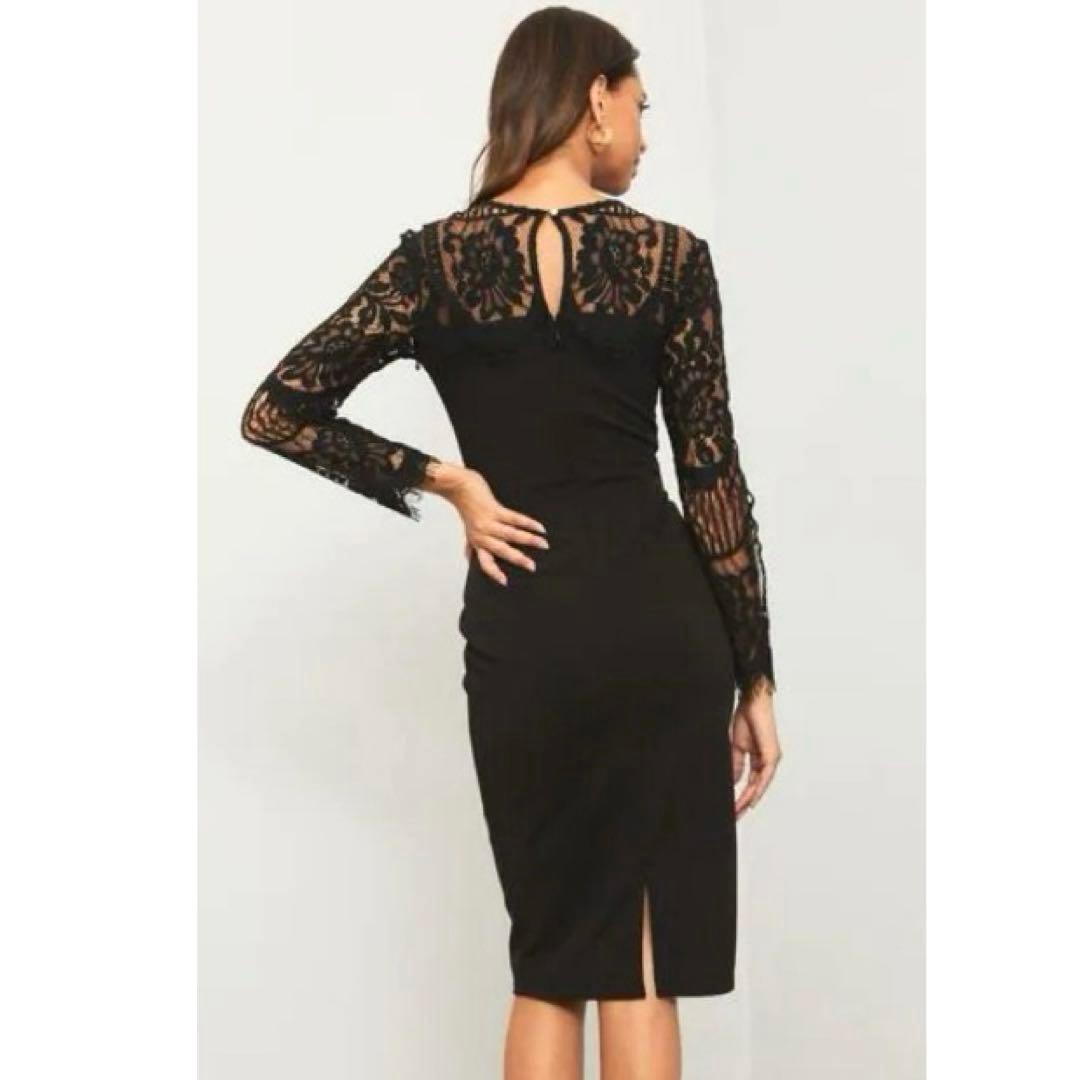 ♡新品♡LIPSY レース ドレス ワンピース ブラック リプシー