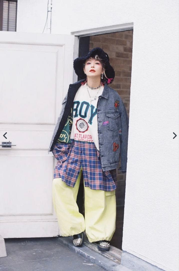 LiSA ROY ドッキングロングスリーブTシャツ