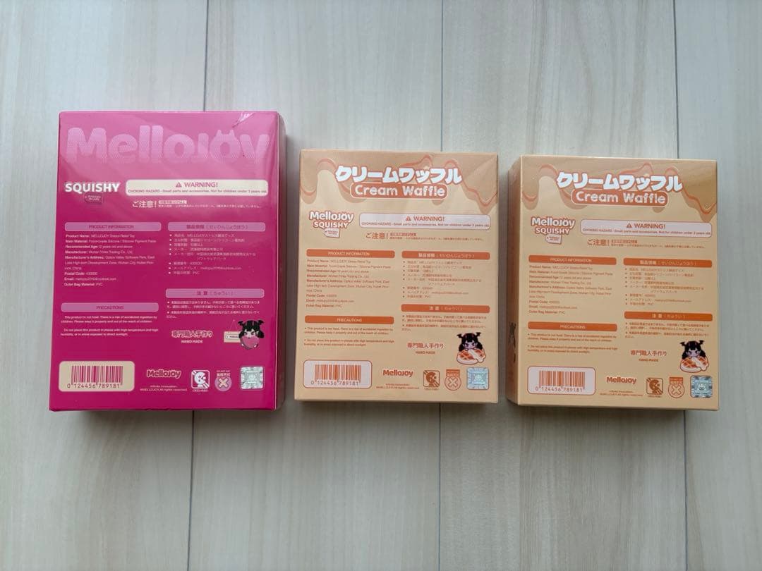 Mellojoy メロジョイ　クリームワッフル　大満足焼き餅