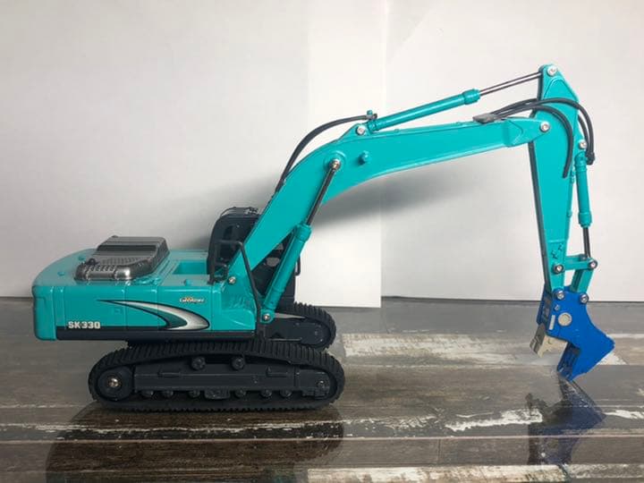 1/43 KOBELCO コベルコ　ユンボ ミニカー　解体　ショベルカー