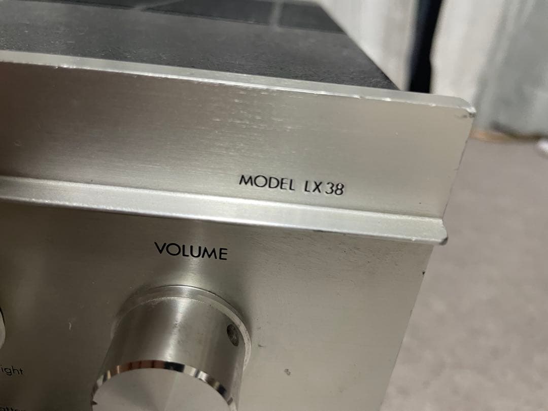 LUXMAN LX-38 真空管アンプ