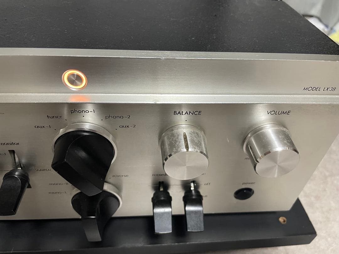 LUXMAN LX-38 真空管アンプ
