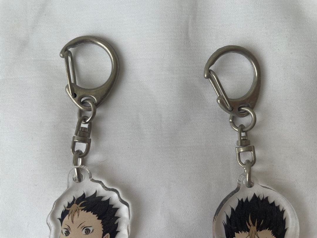 ハイキュー　西谷夕　アクリルキーホルダー　2個セット