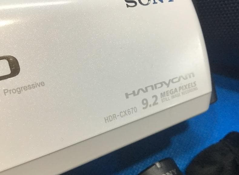 Sony HDR-CX670 ビデオカメラ 本体