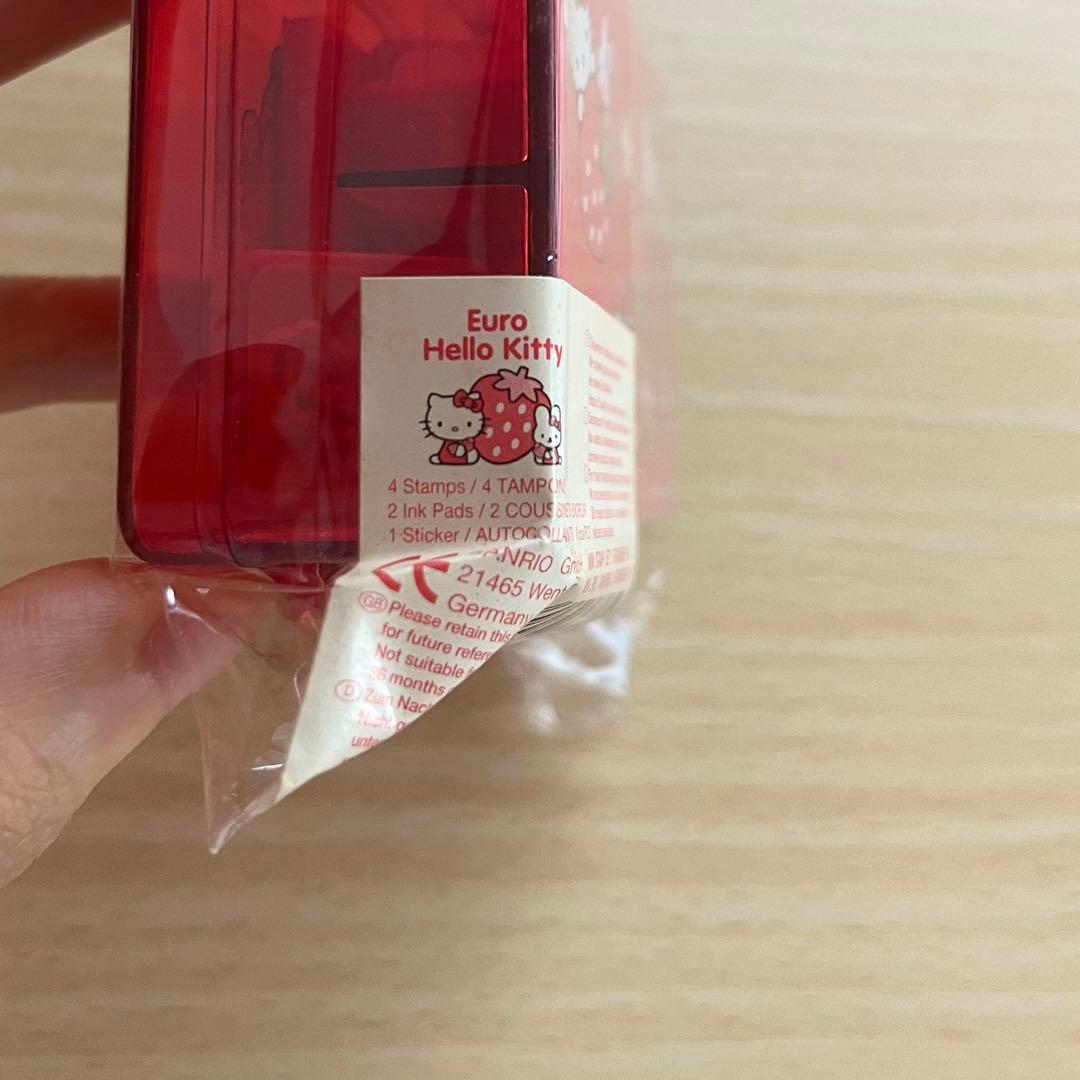 【新品！超激レア！】平成レトロ！ハローキティ スタンプセット シール