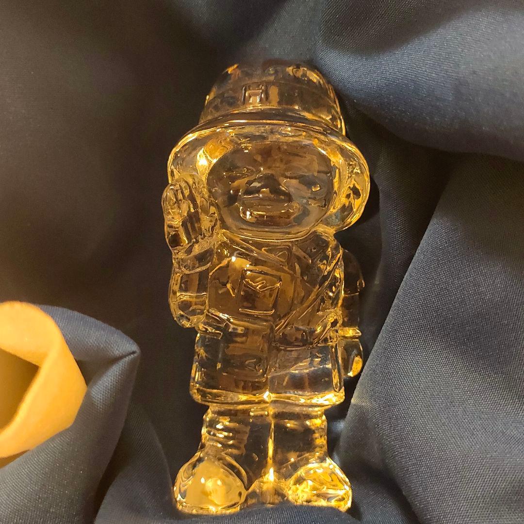 【美品】 世界ふしぎ発見！クリスタル人形ひとし君 開運 邪気払い