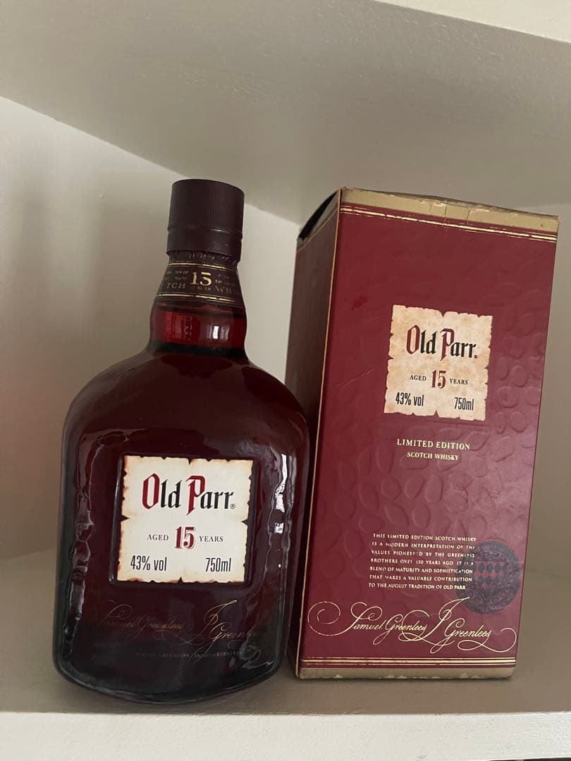 Old Parr 1871 15年 限定版ウイスキー 750ml３本セット