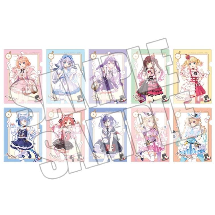 ご注文はうさぎですか ごちうさ 不思議の国のアリス クリアファイル 全種セット